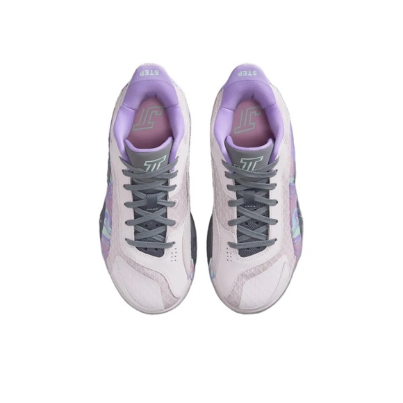 Jordan Kids' Grade School Tatum 2 Sidewalk Chalk Basketball Shoes FJ6459-600 - Picture 2 of 6